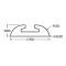 Race Ramps 12 VersaTie Surface-Mounted Track with Wide Contour Edge (Series 3) 230144