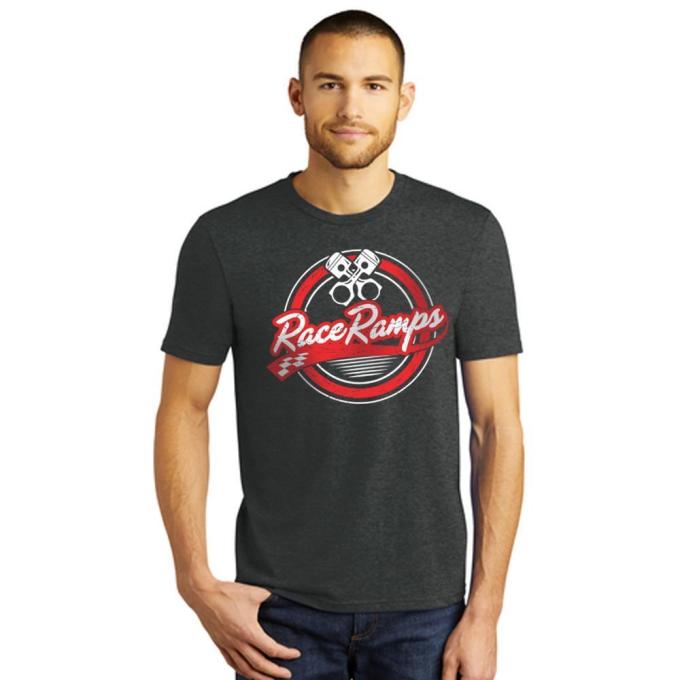 Race Ramps Circular Piston Logo Mens Short Sleeve Crew Neck T-Shirt - Small RR-BFSS03-M-SM