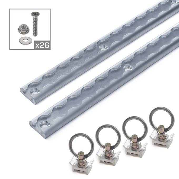 Race Ramps 6 VersaTie Surface-Mounted Track Kit with Contour Edge (Series 1) 522172