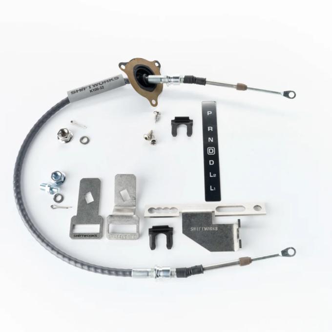 Shiftworks 1967-1968 Pontiac Dual Gate Shifter Conversion Kit C361-C