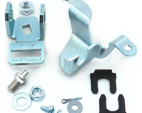 Shiftworks 1968-1972 Chevrolet Chevelle 3-Speed Transmission Connection Kit With Factory Style Pan Bracket C402