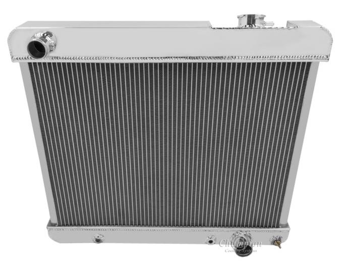 Champion Cooling 3 Row All Aluminum Radiator Made With Aircraft Grade Aluminum CC284-BLK