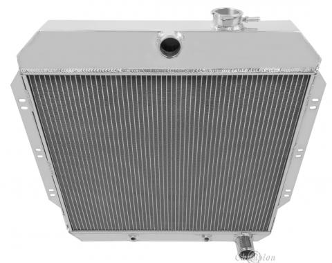 Champion Cooling 4 Row All Aluminum Radiator Made With Aircraft Grade Aluminum MC6062