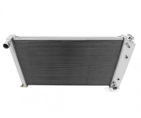 Champion Cooling 4 Row All Aluminum Radiator Made With Aircraft Grade Aluminum MC161