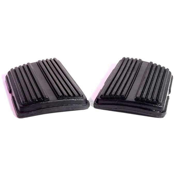 Metro Moulded Parts 1964-1972 Oldsmobile / Chevrolet / Buick / Pontiac Clutch and Brake Pedal Pads. 3-3/4" Wide. Pair CB 99-D