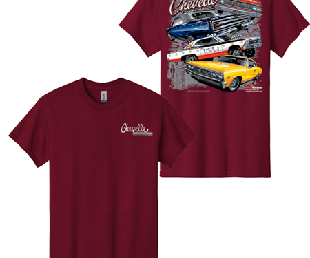 Port & Company Chevelle Multi Car T-Shirt