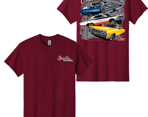 Port & Company Chevelle Multi Car T-Shirt