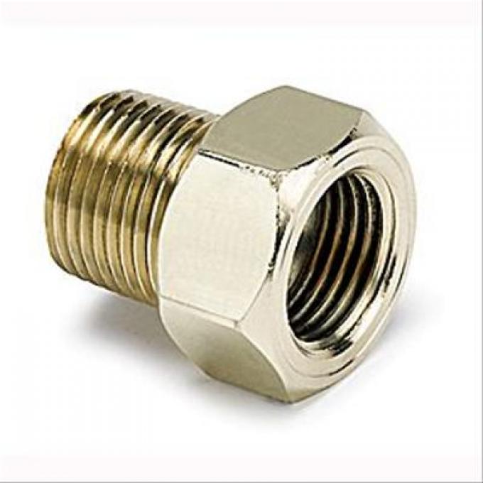 AutoMeter Temperature Adapters, Male 3/8 in. NPT to Female 5/8-18 in, 2263