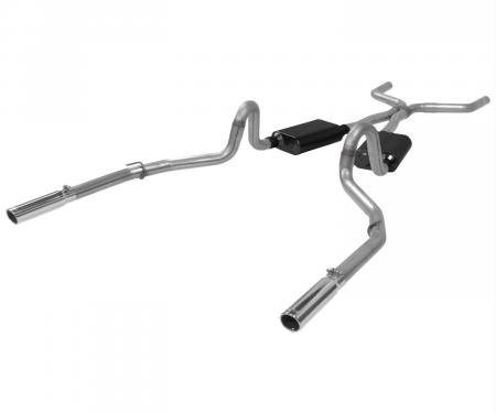 El Camino Exhaust System Kit, American Thunder (R) Header Back System, Stainless Steel, 1978-1987
