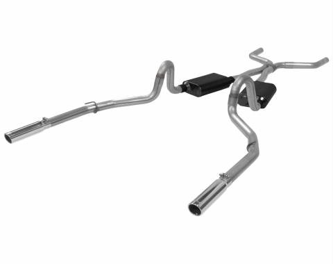 El Camino Exhaust System Kit, American Thunder (R) Header Back System, Stainless Steel, 1978-1987