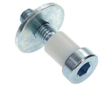 AMD Door Striker Bolt with Silencer, LH or RH, Fits many 73-86 GM Models X752-4073