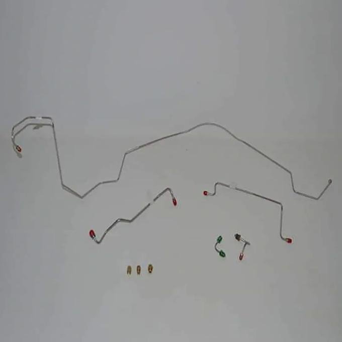 Classic Performance Front Disc Brake Conversion Line Kit, Frame Mount, Manual Brakes, Original Material AKT6411OM