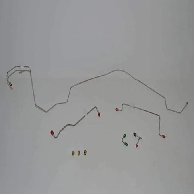 Classic Performance Front Disc Brake Conversion Line Kit, Frame Mount, Standard Brakes, Original Material AKT6413OM