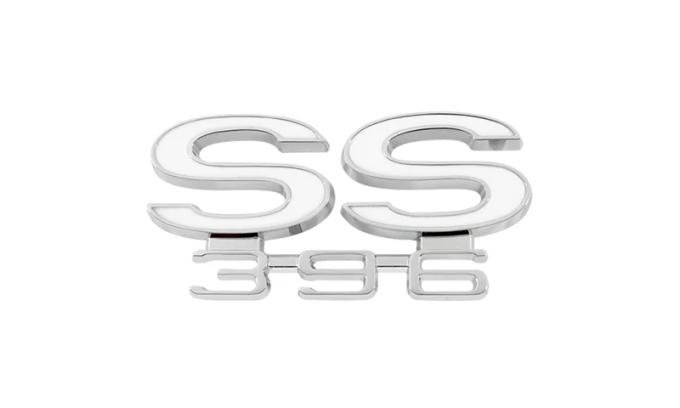 AMD Rear Body Emblem, "SS 396", 66 Chevelle T-4311