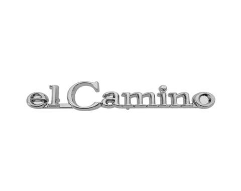 AMD Header Panel Emblem, "el Camino", 68-69 El Camino T-4851