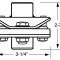 Borgeson Universal Steering Rag Joint Vibration Reducer 053418