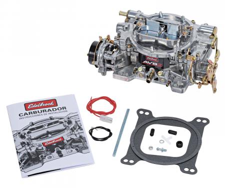 Edelbrock AVS2 Carburetor, 650 CFM with Electric Choke, Non EGR, Satin Finish 1906