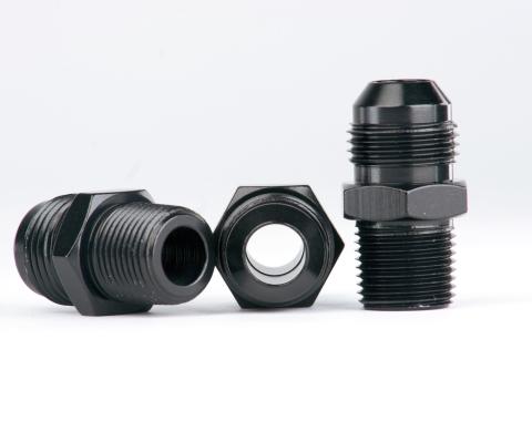 Aeromotive Port Fitting Kit: (X3) 3/8" NPT to AN-08 15205