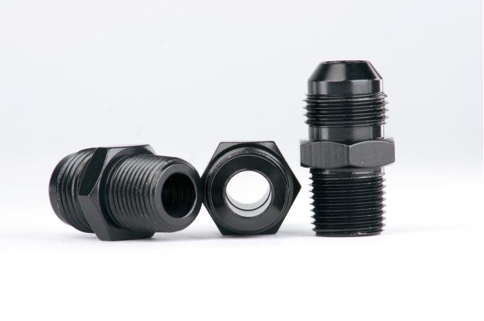 Aeromotive Port Fitting Kit: (X3) 3/8" NPT to AN-08 15205