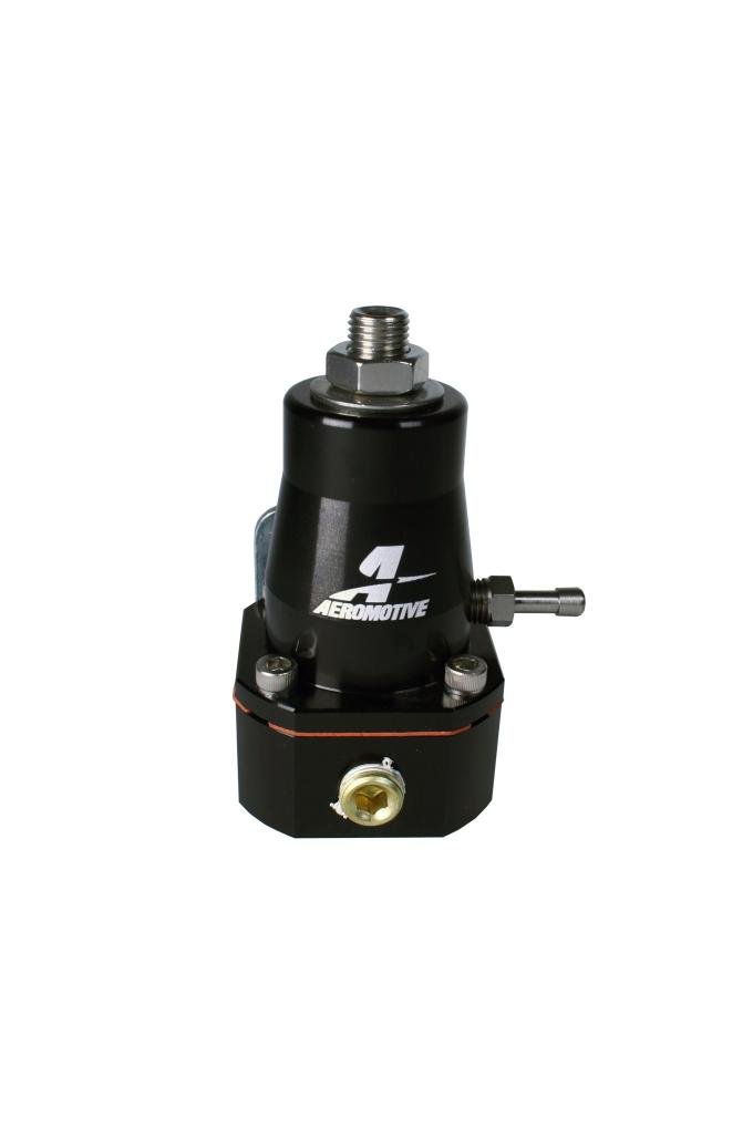 Aeromotive Compact EFI Fuel Pressure Regulator, Black 13136