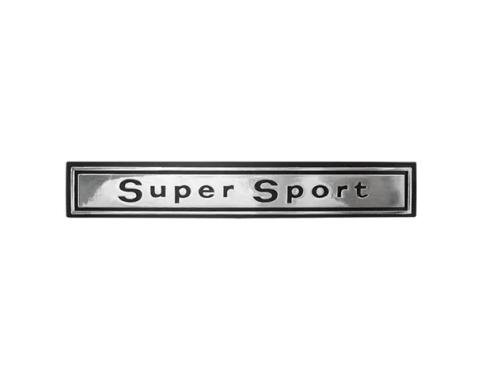 AMD Dash Emblem, "Super Sport", 66 Chevelle (SS) T-4303