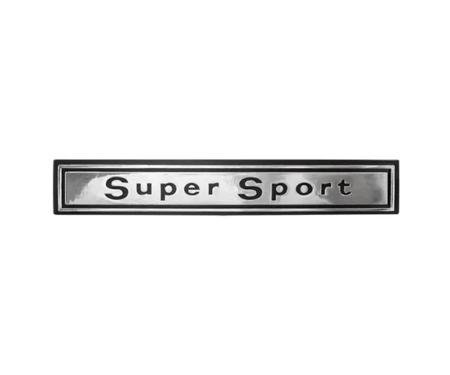 AMD Dash Emblem, "Super Sport", 66 Chevelle (SS) T-4303