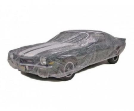 Car Cover, Disposable Clear, Medium