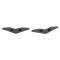 AMD Roof Rail Window Guides, Pair, 69-72 GM A-Body Coupe T-4579