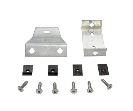 AMD Console Mounting Brackets, 2 Piece Set, Automatic Transmission, 66-67 Chevelle El Camino P-KM02013