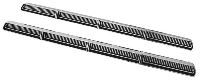 AMD Hood Inserts, LH/RH Pair, 66 Chevelle El Camino (Super Sport) P-H887258