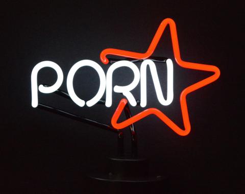 Neonetics Neon Sculptures, Porn Star Neon Sculpture