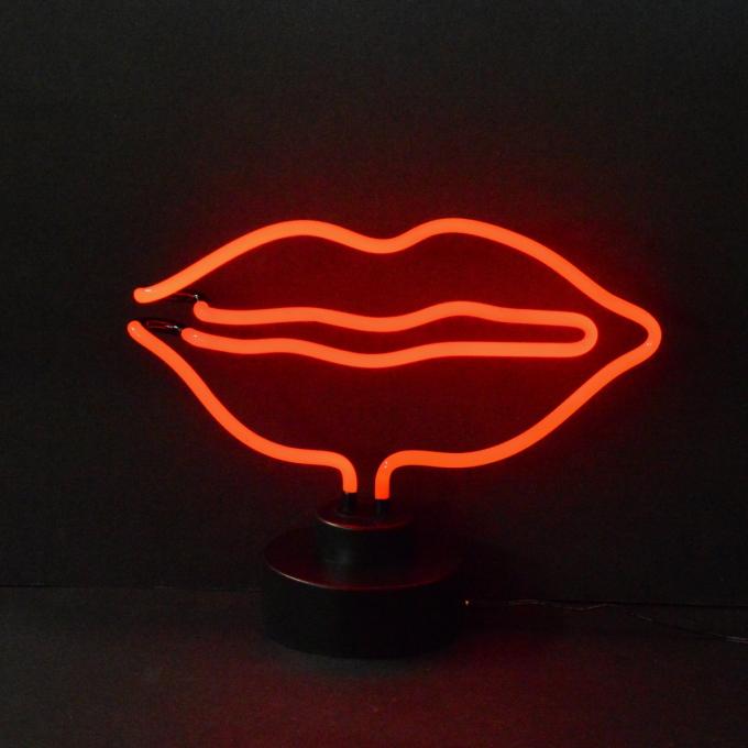 Neonetics Neon Sculptures, Lips Neon Sculpture