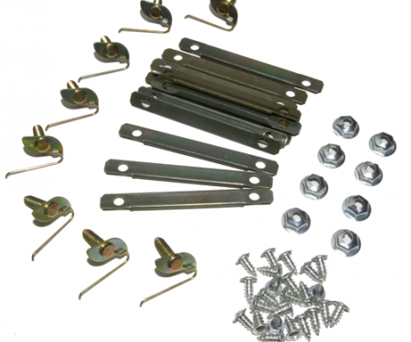 Chevelle Vinyl Top Molding Clip Kit, Correct Style, 1966-1967