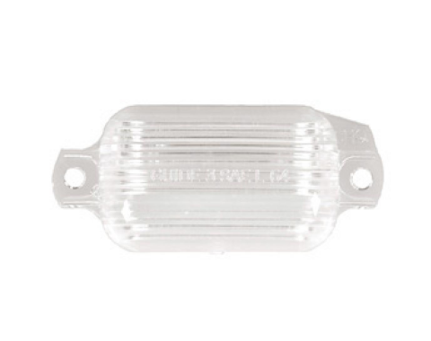 Classic Headquarters License Plate Light Lens W-338