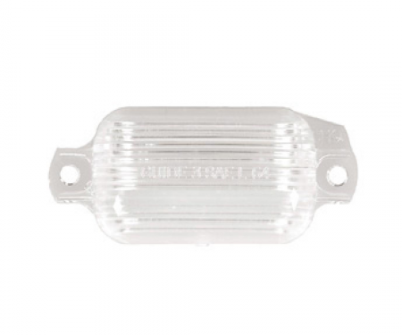 Classic Headquarters License Plate Light Lens W-338