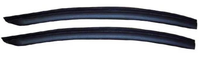 AMD Quarter Window Vertical Seals, LH/RH Pair, 66-67 GM A Body (Coupe & Convertible) J-5111M