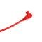 Taylor Cable Universal 8mm Spiro-Pro Spark Plug Wire Set, 4 Cylinders, 90&deg; Spark Plug Boot Angle, Red 73237