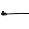 Taylor Cable Chevy Small Block Race Fit 10.4mm 409 Series Spark Plug Wire Set with Over Valve Cover HEI Fitment, Black, 90&deg; Spark Plug Boot Angle 79028