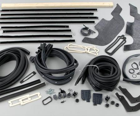 SoffSeal Complete Weatherstrip Kit for 1966 Chevrolet Chevelle, Fits 2-Door Hard Tops SS-KIT507