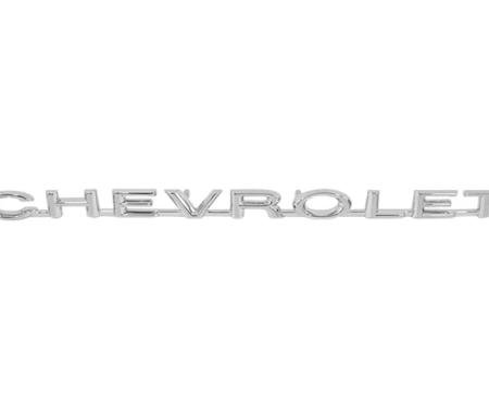 AMD Tailgate Emblem, "CHEVROLET", 70-72 El Camino T-4880