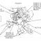 63-65 Alternator Support Bracket Bolt to Manifold WB Except Air Conditioning