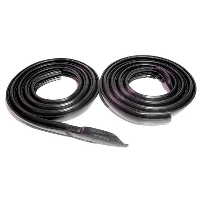 Metro Moulded Parts 1966-1967 Pontiac / Buick / Oldsmobile / Chevrolet Molded Roof Rail Seals, for 4-Door Hardtop. Pair r&l RR 5006