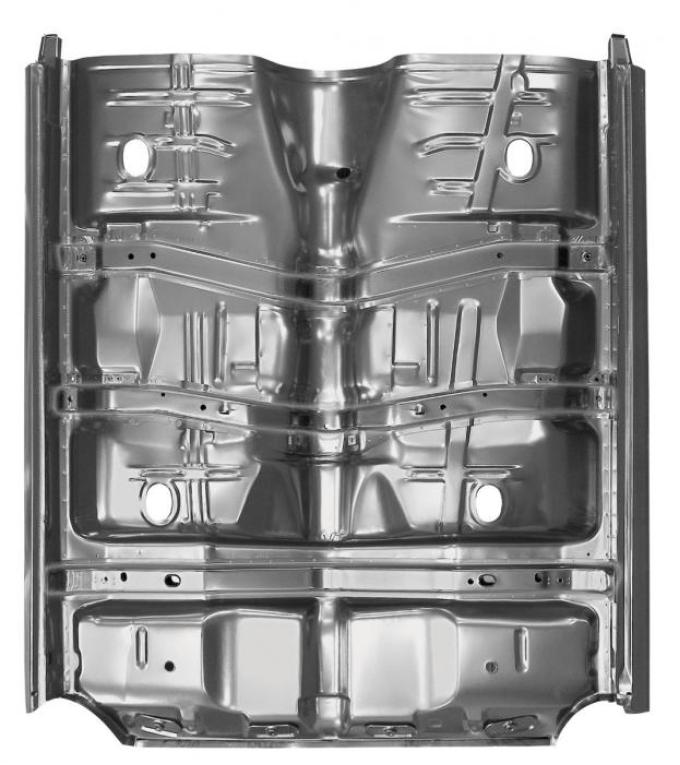 Redline Restomotive® 1968-1969 GM A-Body OE Style Floor Pan Assembly with Full Rocker Panels & Braces