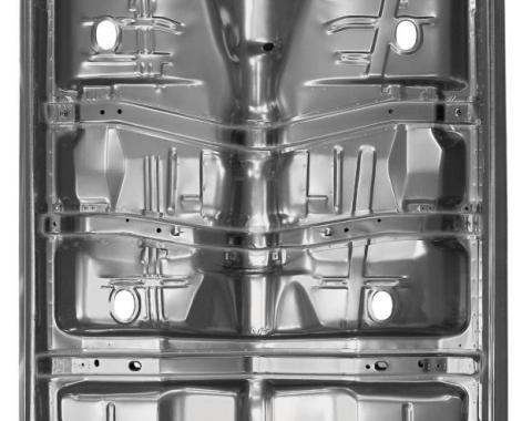 Redline Restomotive® 1968-1969 GM A-Body OE Style Floor Pan Assembly with Full Rocker Panels & Braces