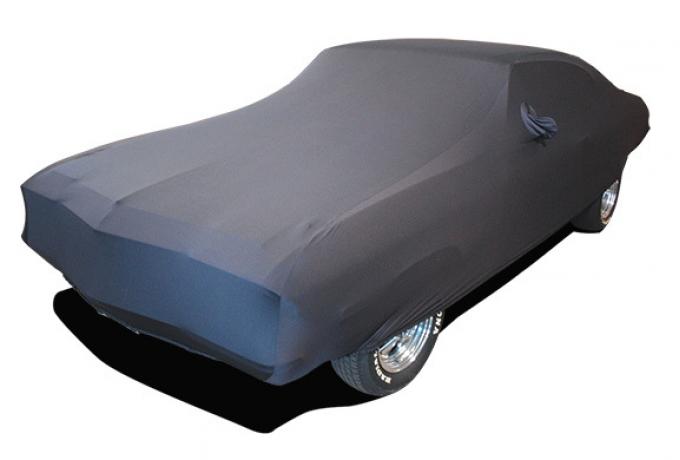 Chevelle Car Cover, Onyx Satin Indoor, Black, 1968-1972