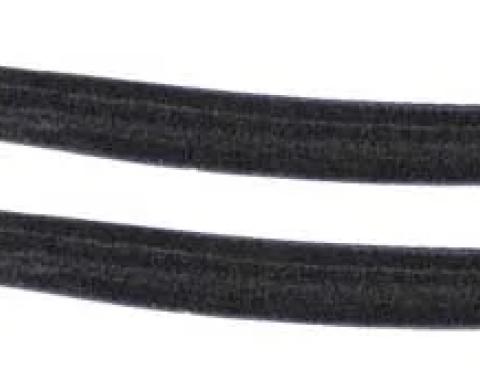 AMD Vent Window Division Bar Channel, LH/RH Pair, 64-65 GM A Body (Coupe & Convertible) J-5100