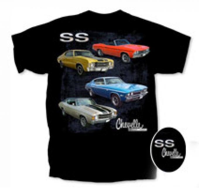 Chevelle SS, T-Shirt, Black