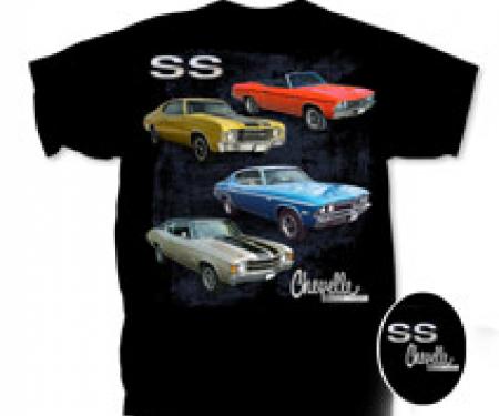 Chevelle SS,  T-Shirt, Black