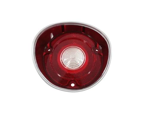 AMD Backup Lamp Lens, without Trim, RH, 71 Chevelle Malibu T-A4421