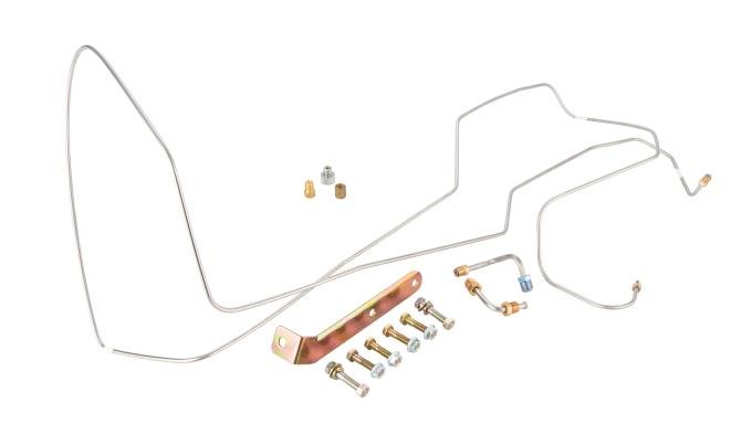 Classic Performance Front Brake Disc Brake Line Conversion Kit, Original Material, Big Block for 1967 Chevy Midsize 67FLK-OM-B